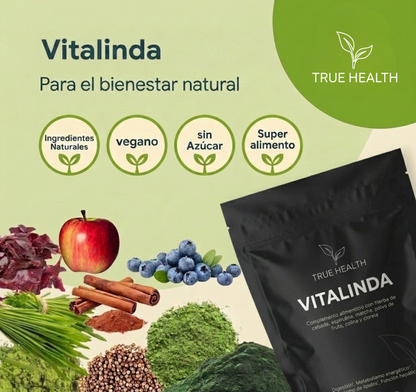 Vitalinda : ¡Bajá de peso, controlá los antojos y tené más energía en tu día a día con una simple rutina diaria!